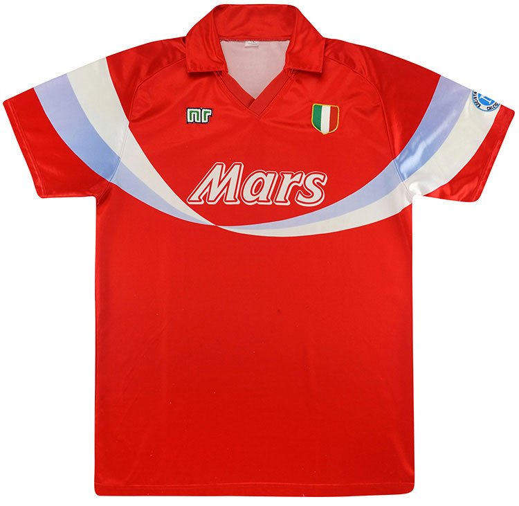 Camisa retro NR Napoli 1990 1991 II jogador